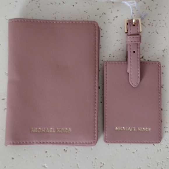 Michael Kors Accessories - Michael Kors passport holder and luggage tag